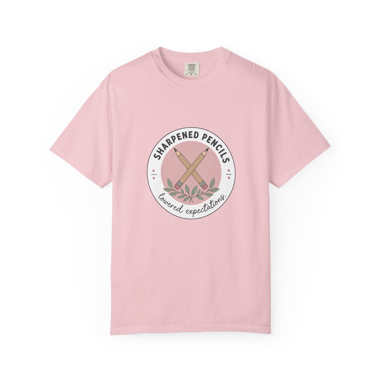 Sharpened Pencils, Lowered Expectations — Garment-Dyed Tee