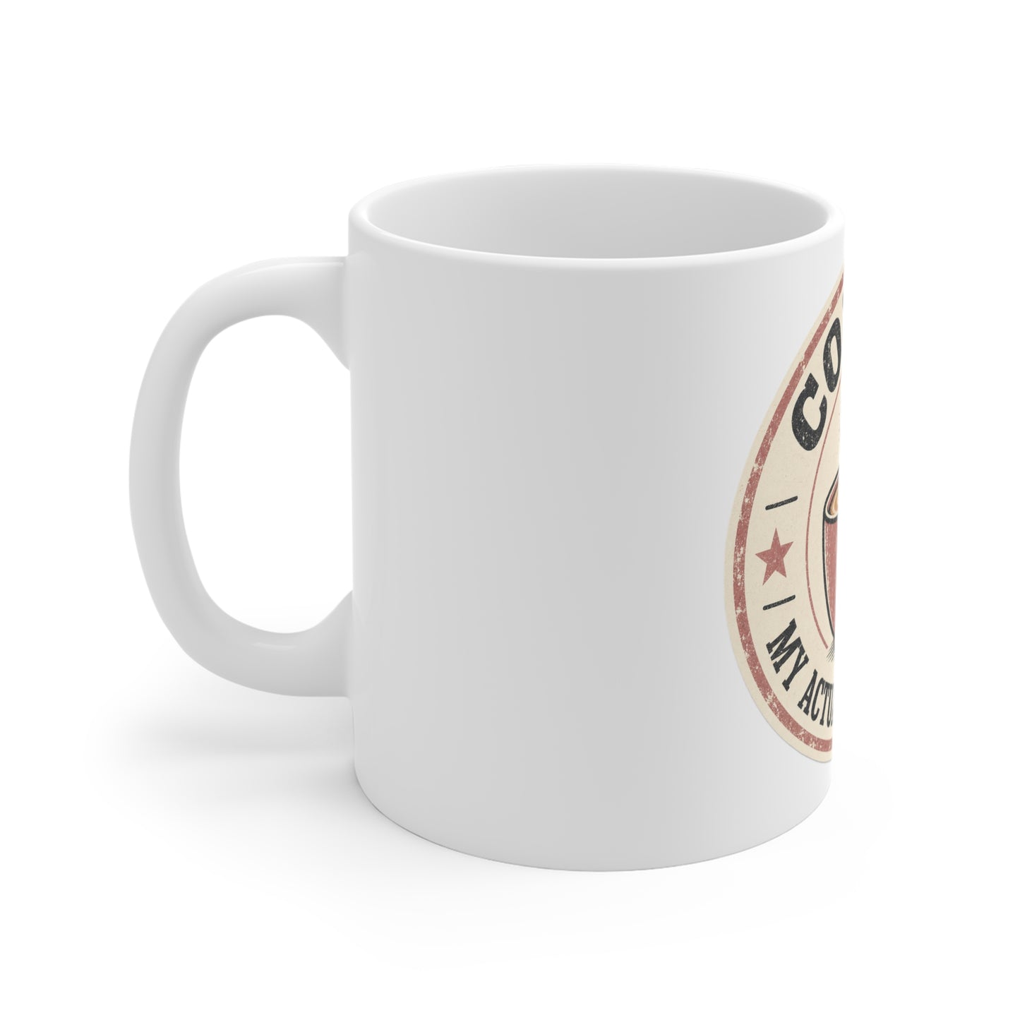 Coffee: My Actual Lesson Plan — Ceramic Mug