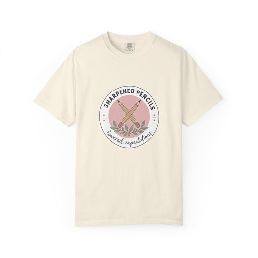 Sharpened Pencils, Lowered Expectations — Garment-Dyed Tee