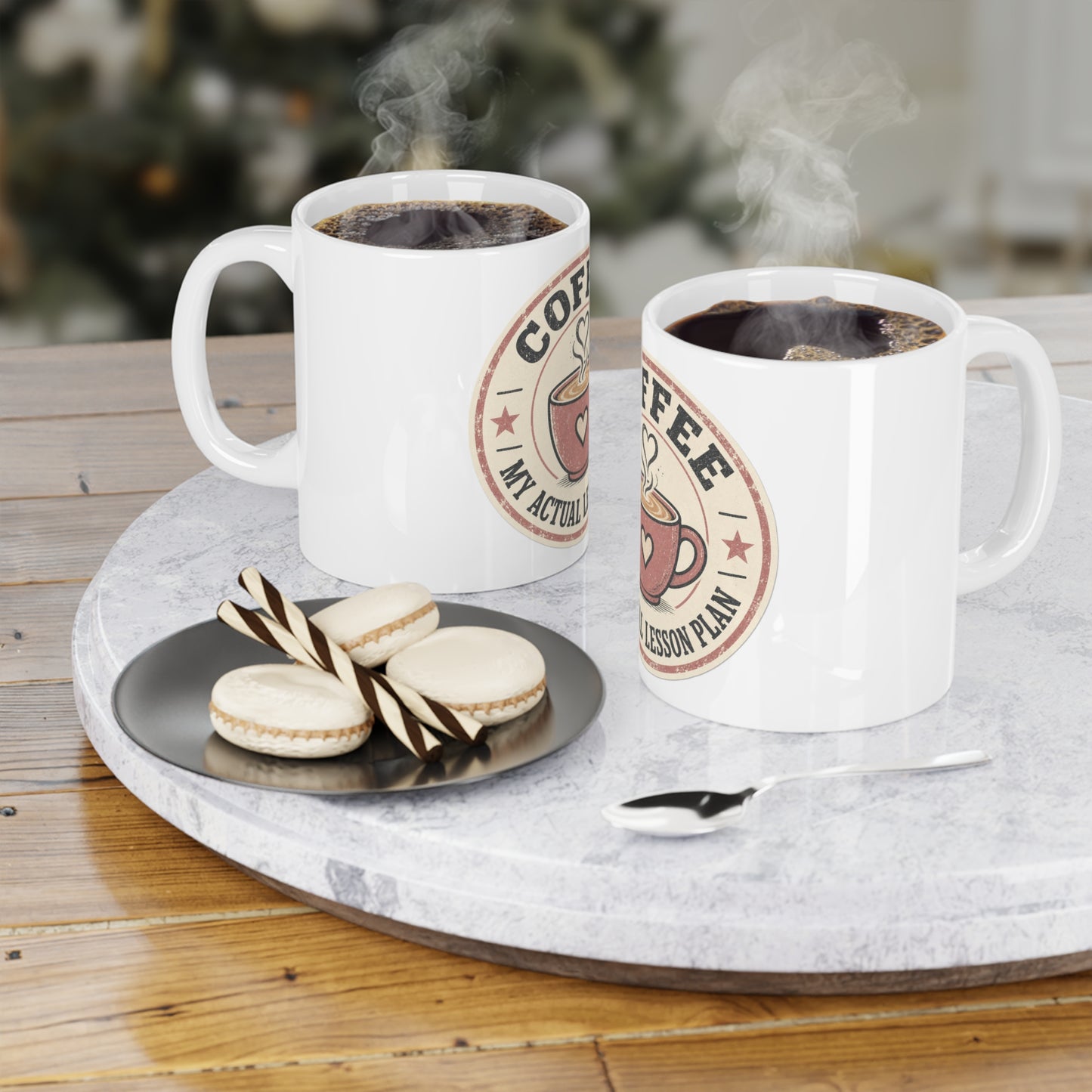 Coffee: My Actual Lesson Plan — Ceramic Mug