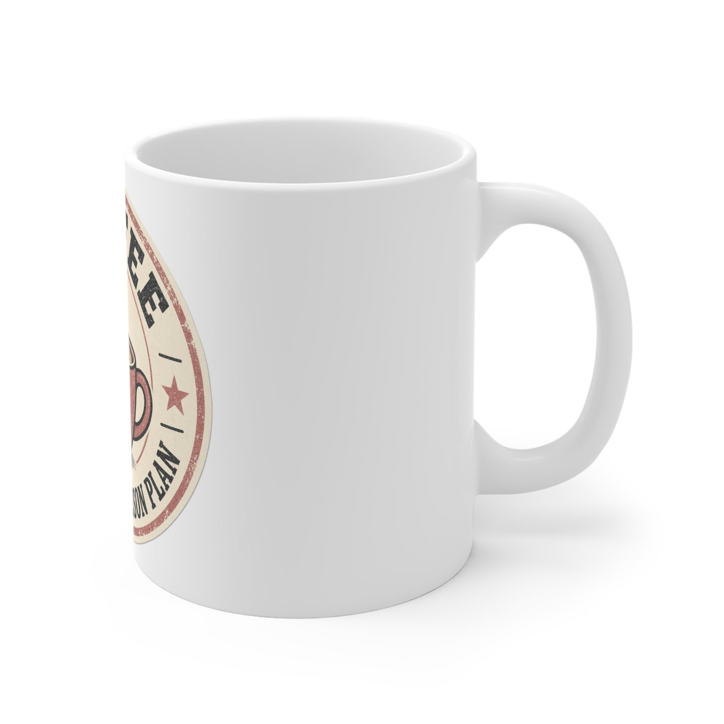 Coffee: My Actual Lesson Plan — Ceramic Mug